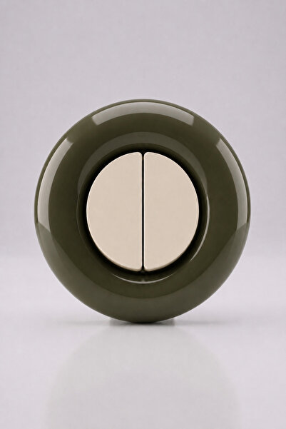 VRC Ticaret Special Design Bubble Series Exterior Khaki Interior Cream Decora...