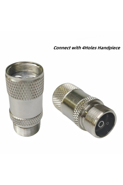 Choice PT Dental High Speed Handpiece Adapter 4 Hole to 2 Hole Air Turbine Co...