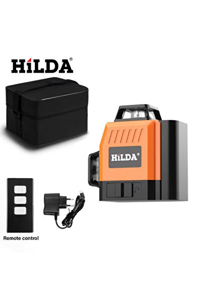 Choice HILDA LS158 HILDA Laser Level Mini 12 Lines 3D Self-Leveling 360 Horiz...