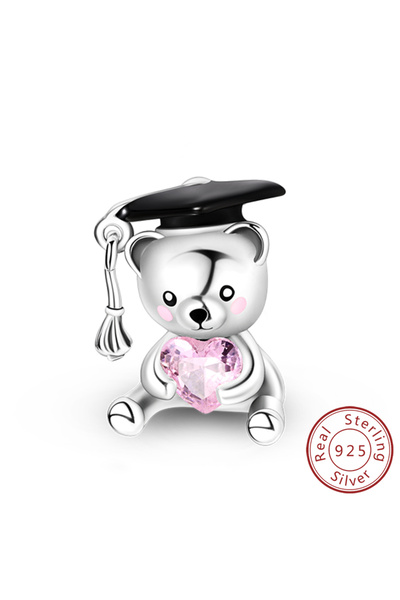 Choice KTC919 Graduation Original Charms Beads Pendants 925 Sterling Silver B...