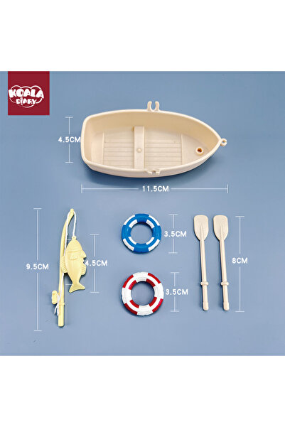 Choice1 boat Mini Supermarket Shopping Games Dollhouse Furniture Accessories ...