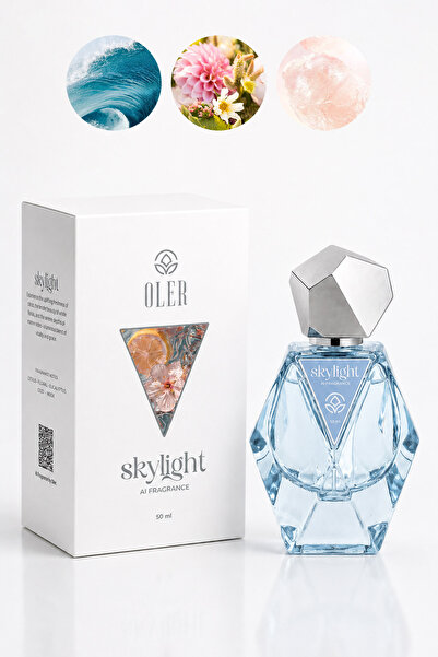 Oler AI Fragrance Skylight EDP Kadın Parfüm 50ml | Citrus | Floral | Ökaliptu...
