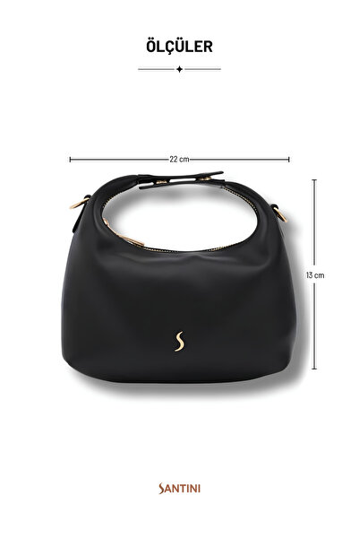 Santini Collection Women's Bag Crossbody Bag Shoulder Bag Soft Textured Handb...