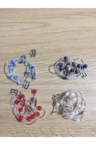 ALYA İÇ GİYİM Beaded Bra Strap 4 Pieces Colors Are Sent Mixed