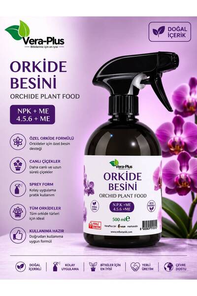 MF Botanik Vera-plus Orkide Sıvı Bitki Besini 500 Ml