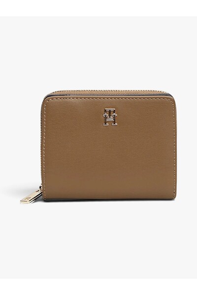 Tommy Hilfiger TH ICON MED ZA FLAP Kadın Yeşil Cüzdan - AW0AW17742