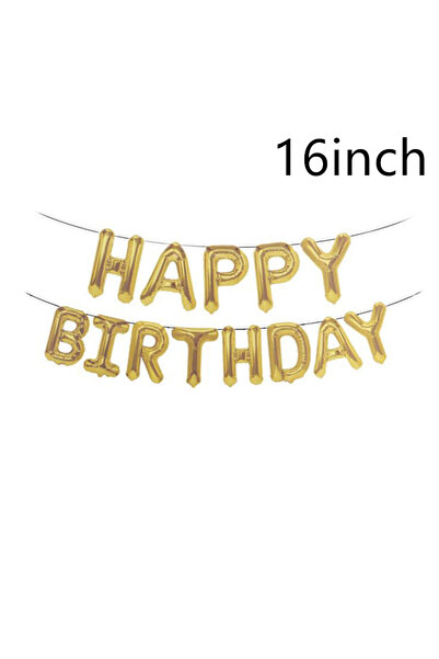 Choice بالونات عيد ميلاد سعيد أخرى 15 قطعة باللونين الأسود والذهبي 30 40 50 6...