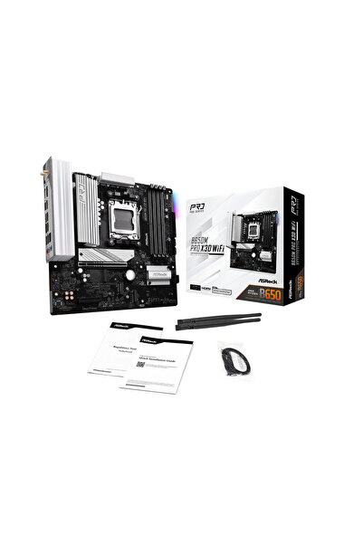 ASROCK B650m Pro X3d Wifi Amd B650 Soket Am5 Ddr5 8000(oc)mhz Matx Gaming (oy...