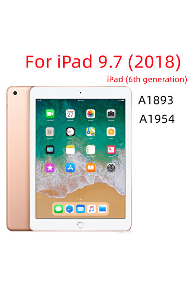 Choice iPad 9.7 2018 For iPad 9.7 2017 5th Gen A1822 A1823 9.7" Tempered Glas...