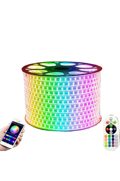 Alessandro DESIGN Banda Led 5050, RGB, 220V, 1m