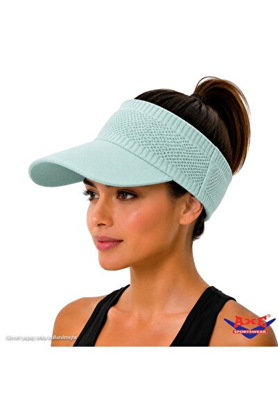 AXE SPORTSWEAR Water Green Flexible Visor Hat Uv Sun Protection Casual Beach ...
