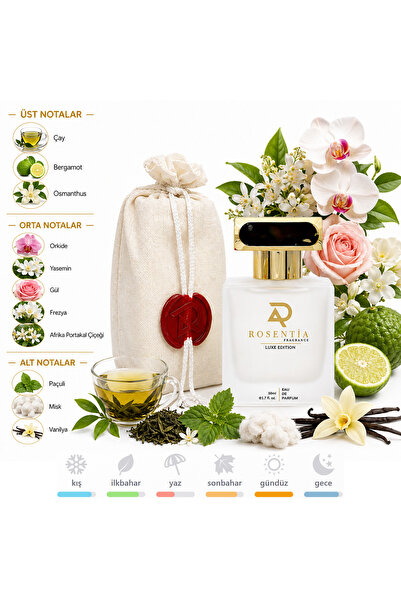 Rosentia Luxe Edıtıon Lx31 (VICTOR ROLF FLOWERBOMB) Muadili Kadın Parfümü 50m...