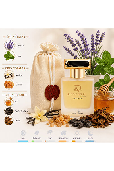 Rosentia Luxe Edıtıon Lx39 (J.P.G LE MALE ELİXİR) Muadili Erkek Parfümü 50ml Edp