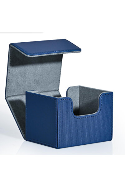 choice2 Blue Card Deck Box, Hold 100+ Double Sleeved Cards/150+ Single-Sleeve...
