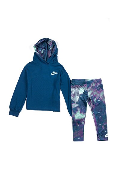 Nike ΣΕΤ ΦΟΥΤΕΡ ΜΕ ΚΟΥΚΟΥΛΑ ΚΑΙ ΚΟΛΑΝ 36K222-P5Q Πολύχρωμο