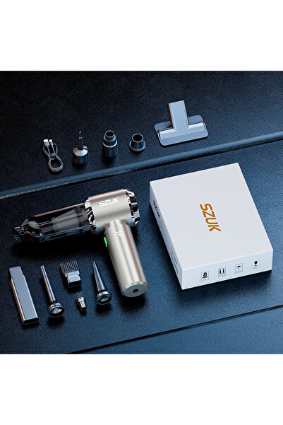 Choice3 Max Silver SZUK 985000Pa Car Vacuum Cleaner Portable Handheld Wireles...