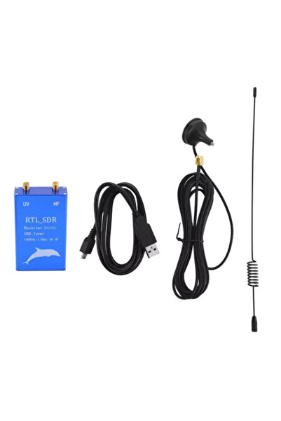 Choice Blue RTL.SDR USB Receiver RTL2832U R820T2 100KHz-1.7GHz UHF UV HF