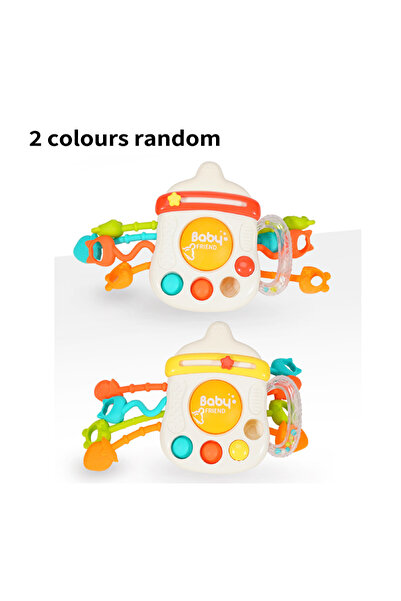 Choice Random Colours Baby pull-along toy, biteable soft material, for finger...