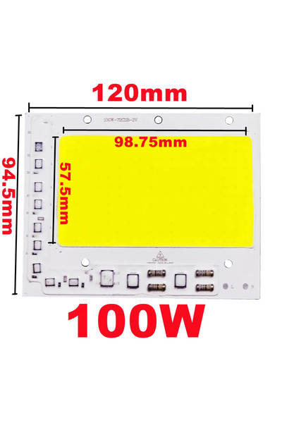 Choice Warm Light 200-240V 100W LED COB Chip 50W 100W 150W 200W 200-240V Smar...