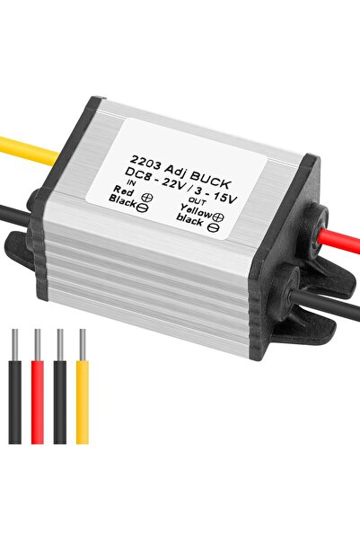 Choice 3-15V 8-35V DC 8-35V to DC 3-15V Buck Converter, DC18V20V24V to DC 12V...