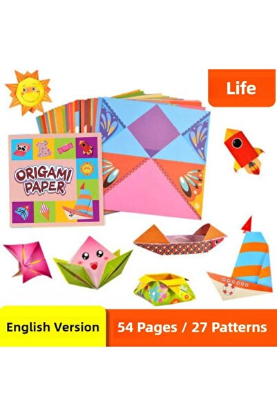 Choice 54 Pages-Life world 108 Pages Montessori Toys Cartoon Animal Origami P...