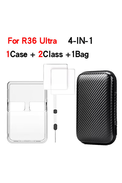 choice2 stripeBag2Class1Case TOFON Protective Case For R36 Ultra Game Console...