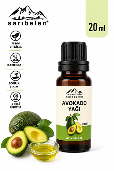 sarıbelen Avokado Yağı 20 ml | %100 Saf