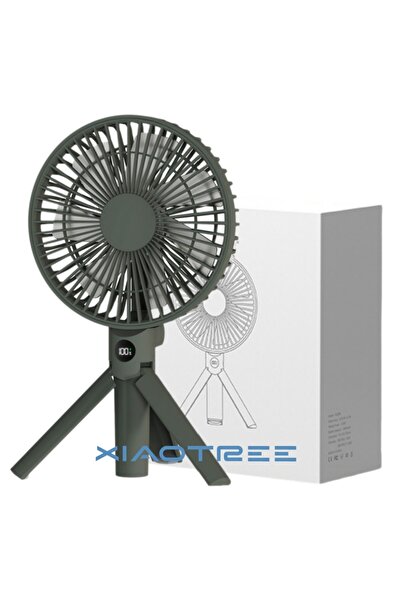 Choice1 Green New Portable Folding Handheld Fan 3000mAh Desktop Rechargeable ...