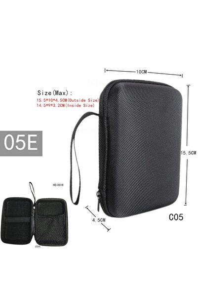 Choice 05E Digital Multimeter Bag Tool Bag Black For Headphone Bag Shockproof...