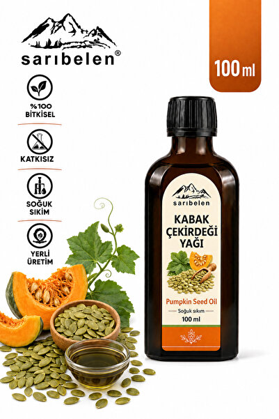 sarıbelen Kabak Çekirdeği Yağı 100 ml | %100 Saf