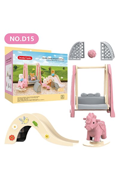 Choice13 D15 1:12 Miniature Furniture Forest Family Kitchen Toy Dining Table ...