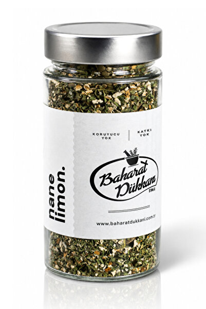 Baharat Dükkanı Mint Lemon 100gr glass