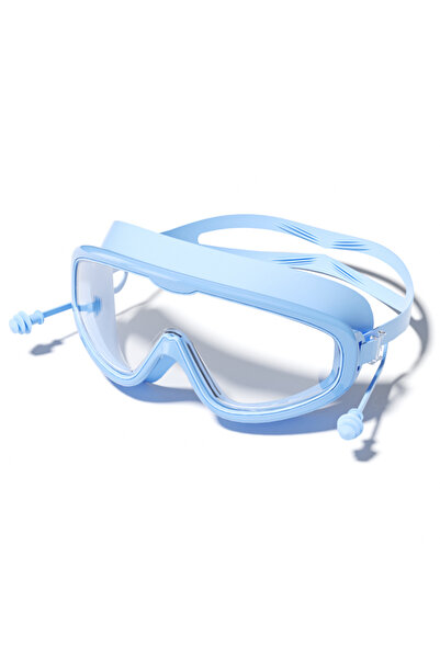 Choice6 Light blue Kids' Large-Frame Swimming Goggles - HD, Waterproof, Anti-...