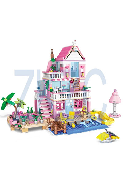 Choice 822No Box 1 Change 2 Friends City House Summer Holiday Seaside Villa A...