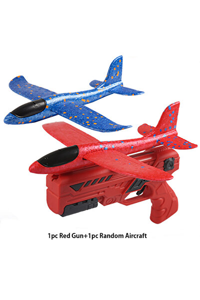 Choice Red Children's Foam Ejection Aircraft Toys Parent-Child Interaction Ou...