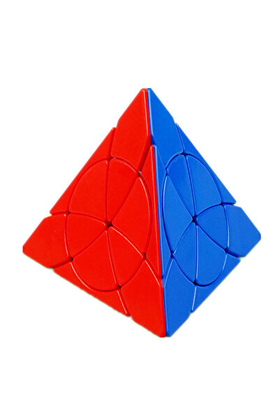Choice Stickerless YJ 3x3 Petal Flower Pyramid Strange-shape Magic Cube Speed...