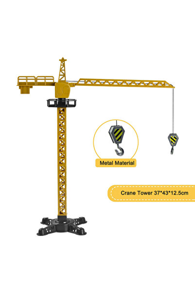 Choice crane tower 9 Styles Alloy Engineering Diecast Truck Toy Car Classic C...