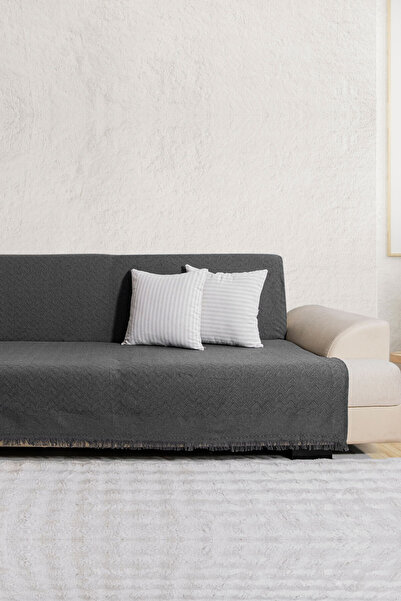Elart Fancy Koltuk Örtüsü (170*200 CM) Füme