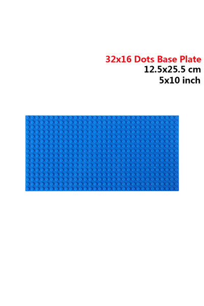 Choice3 32x16 dots blue 32x32 32x16 Dots Classic Building Blocks Base Plate M...