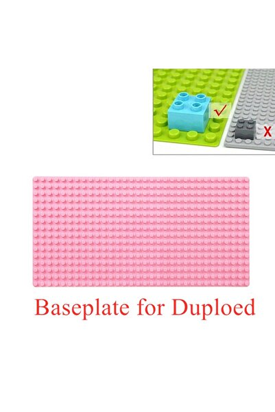 Choice3 Pink 16*32 Dots DIY Large Baseplate Accessories Building Blocks Toys,...