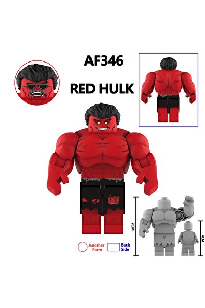 Choice AF346 Marvel Hulk Action Figure Model, Bricks, Armored Beasts Lizard R...