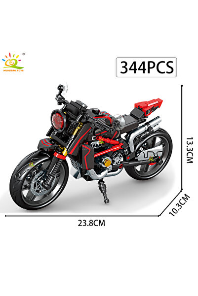 Choice1 No.27 no box HUIQIBAO MOC Motorbike Model Building Blocks City Moto R...