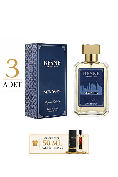 besneparfum Besne Parfüm Newyork 3’lü Set