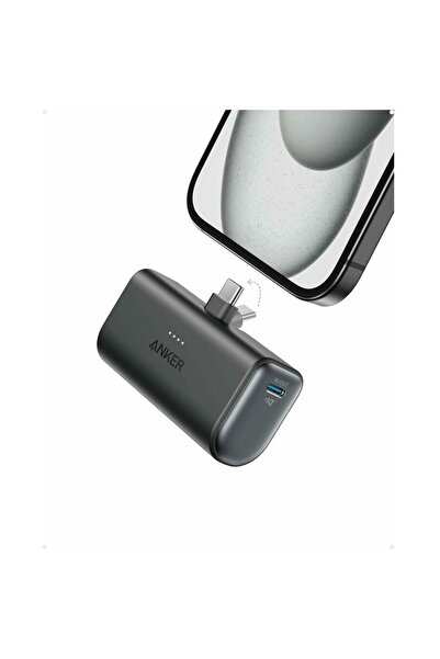 Anker External Battery 5000mAh 22.5W with USB-C Connector, Compact Fast Charg...