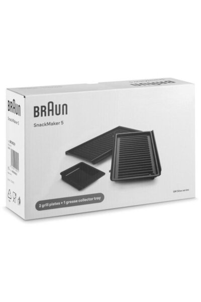 Braun Комплект от 2 плочи за грил за MultiGrill SnackMaker 5 BRSK009