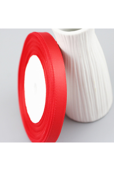 Choice L Red (25 Yards/Roll) 10mm Grosgrain Ribbon Wholesale Gift Wrap Decora...
