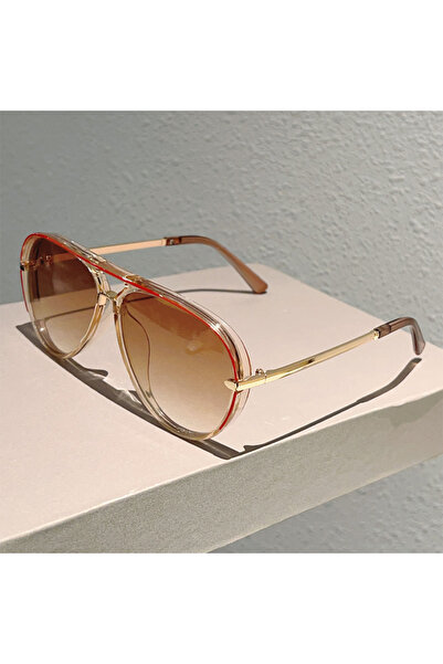 Choice6 without case ch-gradient tea KAMMPT Vintage Pilot Sunglasses Men 2025...
