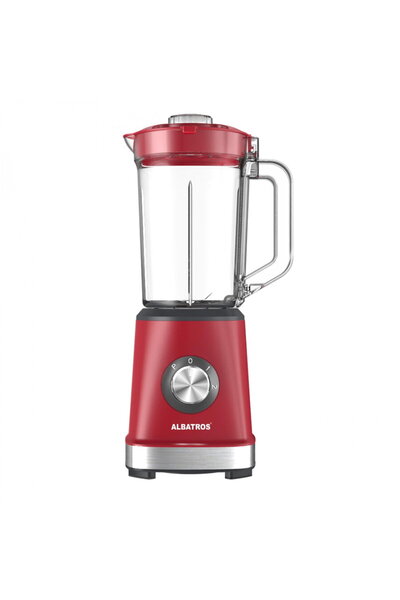 ALBATROS Blender BM704, Putere 700W, 2 Viteze, Functie Pulse, Lama din inox, ...