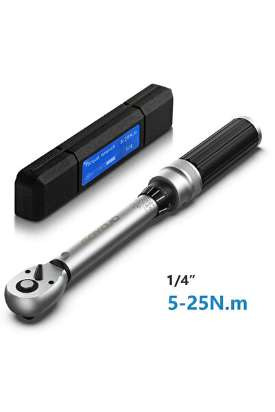 Choice 5-25N.m 1/4” 3/8” 1/2” Square Drive Torque Wrench 40-220N.m Accuracy 3...