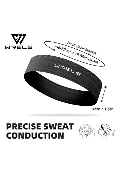 Choice black Sports Headband Anti Slip Yoga Hair Band Quick Dry Running Sweat...